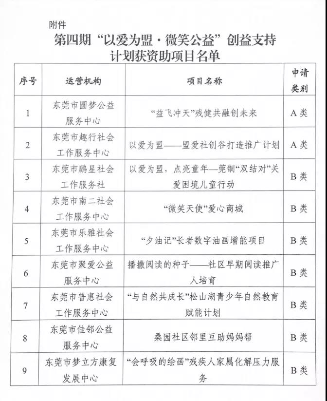 喜报丨圆梦公益“益飞冲天 残健共融创未来”项目荣获第四期“以爱为盟·微笑公益”创益支持计划A类资助(图5)